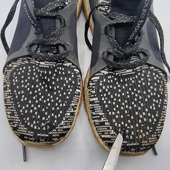 Adidas Pure Boost X Womens All Terrain Running Shoes BY2691 Black Whte Size 8 - Picture 12 of 12